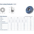 Önbeálló besajtolható anya M5-2
