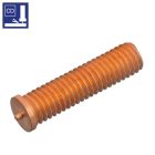 M6x35 acél, 4.8 rezezett minikarimás csavar PT (MF)