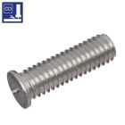 M5x12 alumínium, EN AW-AlMg3 csavar PT