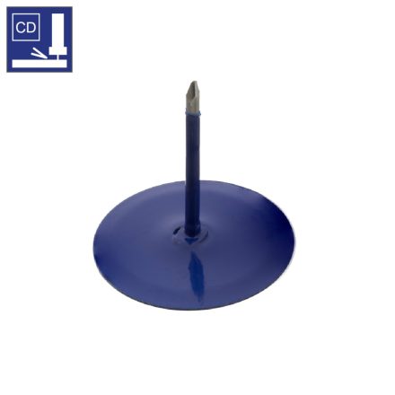 D2x19,1x30 szigetelt tányéros szigetelő tüske