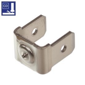 Dupla hegesztőfül 6,3 F2 alumínium EN AW AlMg3