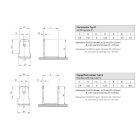 Dupla hegesztőfül 6,3 F2 alumínium EN AW AlMg3