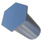 Besajtolható zsákfuratos menetes távtartó, rozsdamentes lemezhez M3x6