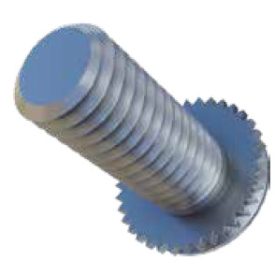 Zsákfuratba sajtolható menetes csap M4x8