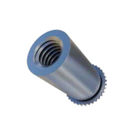 Besajtolható menetes távtartó, élközeli szereléshez M3x7 horganyzott acél