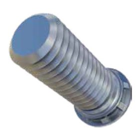 Besajtolható menetes csap, élközeli szereléshez M2.5x6