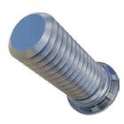 Besajtolható menetes csap, élközeli szereléshez M4x8