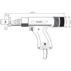 PS-2KS univerzális hegesztőpisztoly (elemeléses+kontakt) BMS-10 szériához 