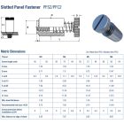 Besajtolható elveszíthetetlen csavar M5x94