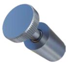 Besajtolható rugós tájolócsap nikelezett szénacél