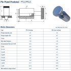 Besajtolható rugós tájolócsap nikelezett szénacél