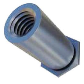 Besajtolható menetes távtartó M5x12