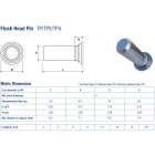 Besajtolható tájolócsap 3x12 mm