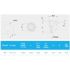 SOYM06050A4FSHO - SOYER RIVET NUT